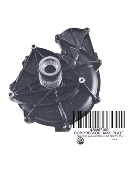 Основание комперссора оригинал BRP 420867180 420867165/ 420867167 для BRP Sea-Doo (Compressor Base Plate)