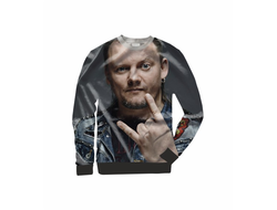 Свитшот с полной запечаткой Король и Шут №19