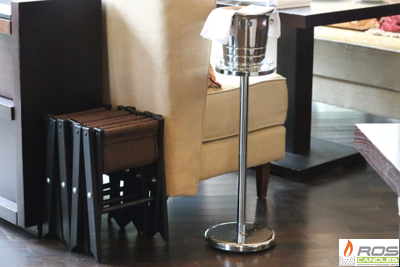 Подставка для сумок "Тёмный венге"