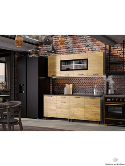 Абрау 2,0 м кухонный гарнитур Дуб золотой