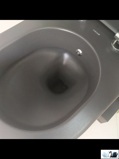 Чаша унитаза Creavit Free Antrasit FE320-00AM00E-0000 подвесная, с функцией биде, графит