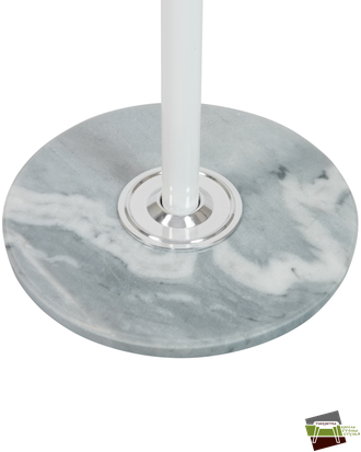 Вешалка напольная DOBRIN BONNY, белый мрамор, белый