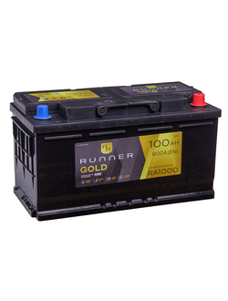 АККУМУЛЯТОР АВТОМОБИЛЬНЫЙ RUNNER RA1000 R+ 100Ah 900А (En)