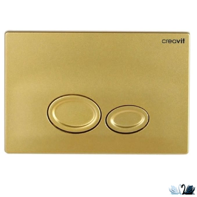 Кнопка смыва CREAVIT DROP GP2006.00 золото матовый
