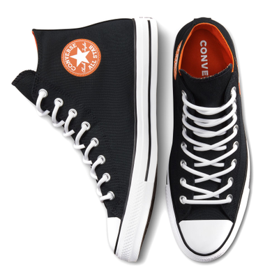Кеды Converse Chuck Taylor водоотталкивающие черные высокие купить в Москве