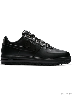 Nike Lunar Force 1 Duckboot Low Black/Черные  Мужские (41-45)
