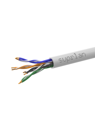 Витая пара SUPRLAN Median UTP Cat.5e 4x2xAWG24 Cu внутренняя прокладка