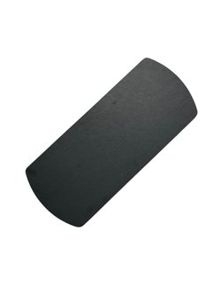 Блюдо для подачи прямоуг. 42*18 см. h=0,5 см. черное, сланец