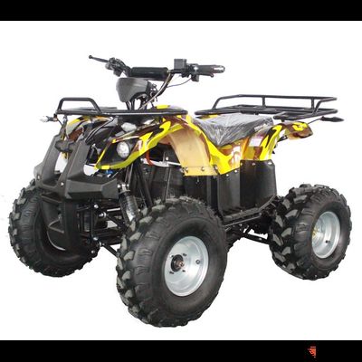 Квадроцикл GreenCamel Atakama T400 (60V 1500W R8 Дифференциал) пониженная, Армейский желтый