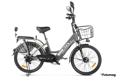 Электровелосипед Gelbert ALFA 1 ST серый