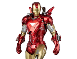 Железный Человек (Iron Man) - Коллекционная фигурка 1/12 SCALE The Infinity Saga DLX Iron Man Mark 6 (3Z05000C0) - Threezero