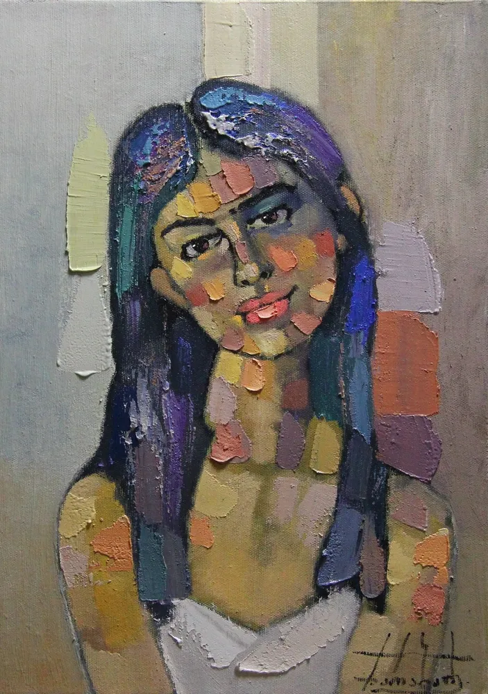 Сима. 2015. Х.-М. 70х50 © Харабадзе Заза
Коллекция художника