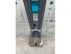 1БН ограждение перфорированное оцинкованное | ГОРЗАБОР