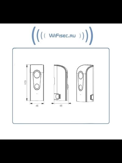 FreeCam, Всепогодная беспроводная WiFi видеокамера на аккумуляторе с DVR, HD 960p (до 90 дней) (Clever Dog)