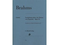 Brahms Paganini Variations op. 35