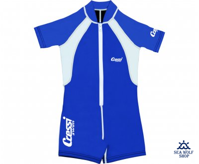 Гидрокостюм Лайкра Cressi детский CAICOS синий 6-8 лет р.XL