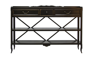 Консоль с верхними ящиками