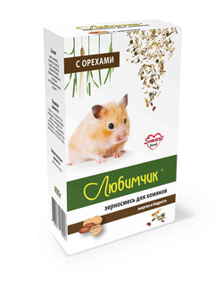 Любимчик для хомяков с орехами 0,4 кг