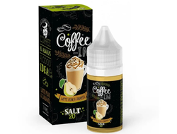 COFFEE IN SALT (STRONG) 30 ml - LATTE PEAR AND CARAMEL (ЛАТТЕ С ГРУШЕЙ И КАРАМЕЛЬЮ)
