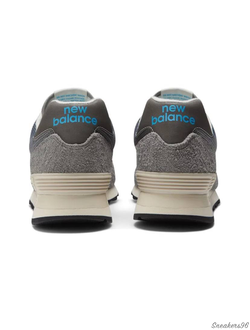 New Balance 574 Grey/White  Женские (36-40)