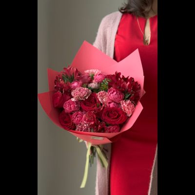 Букет 70 на день влюбленных