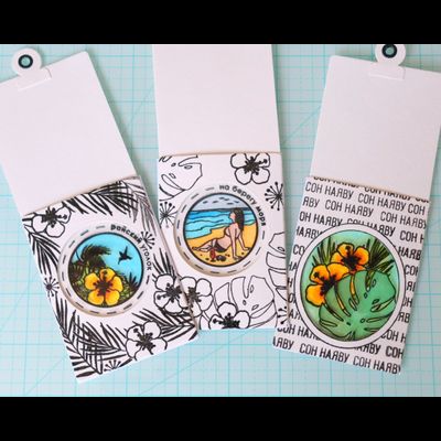 ФП штамп "Листья пальм" 3