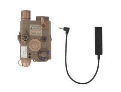 Тактический блок AN/PEQ-15 (RL + IRL) цвет тан (красный и ИК лазеры)