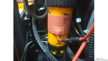 Подогрев топливного фильтра