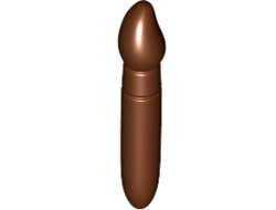 Minifigure, Utensil Paint Brush, Reddish Brown (93552 / 6046576 / 6359660)