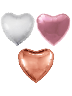 Шар 30"/76 см Сердце, МИКС, Россия