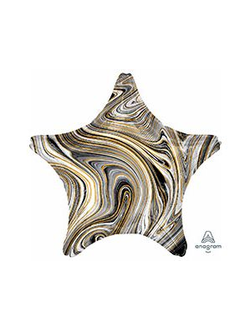 А Б/РИС ЗВЕЗДА 19" Мрамор Black