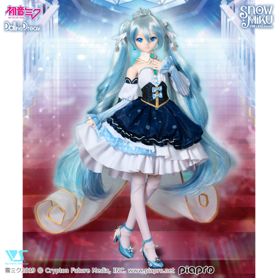 Одежда для куклы Мику Хацунэ (Cloth Dollfie Dream Hatsune Miku Glowing Snow Set)