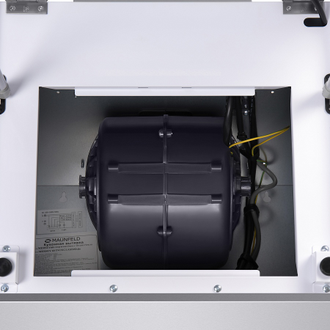 Вытяжка Maunfeld MERSEY 60 Inox Glass white