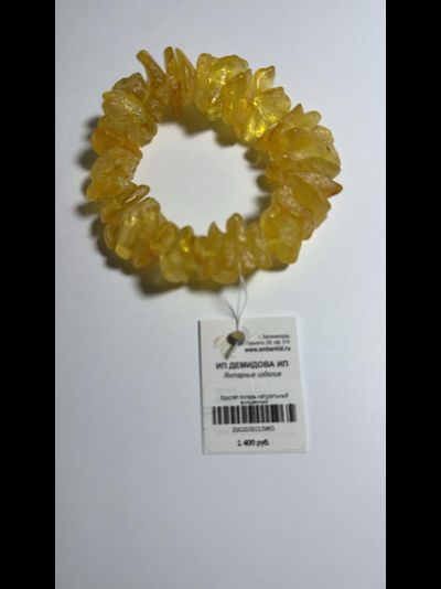 браслет из янтаря