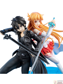 Фигурка 1/7 Асуна и Кирито (Asuna, Kirito SAO 10th Anniversary)