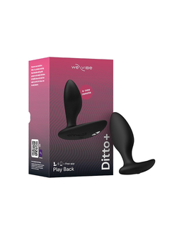 SNDT2SG4 Анальная вибровтулка We-Vibe Ditto+ черный