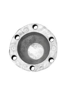 Цинковый анод Tecnoseal Max Prop 00482/6 Ø80x56мм с 6 отверстиями для гребного винта