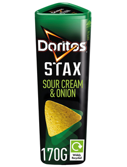 Doritos Stax Sour Cream & Onion 170 гр (12 шт)
