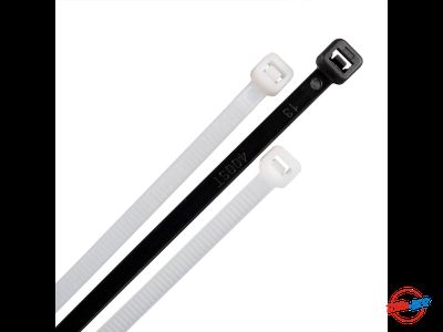 Стяжки кабельные Fortiflex NORD 4х200 черные