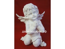 Садовая скульптура Ангел Мольба 27*20 см   0,7 кг   полистоун Россия 1090-085082