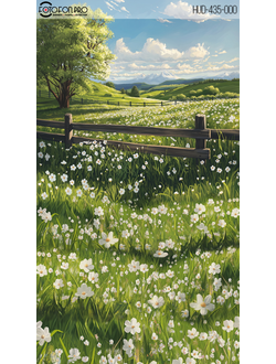 Фотофон виниловый «Цветочная долина»