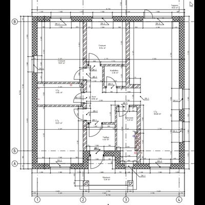 Одноэтажный дом с двумя спальнями 91.16 м² (S37)