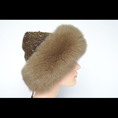 Шапка Vizio 1024 CCP V коричневая