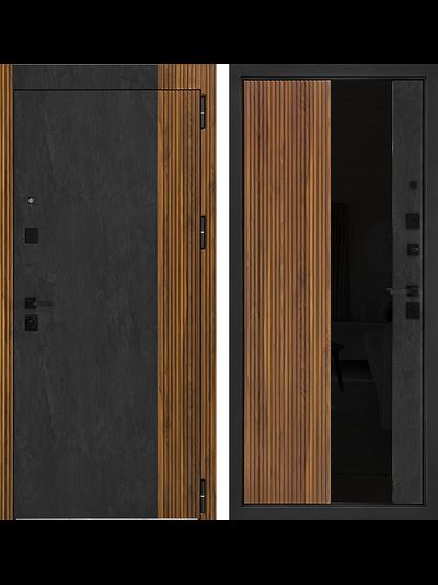 Дверь входная ДК-М 273 с зеркалом