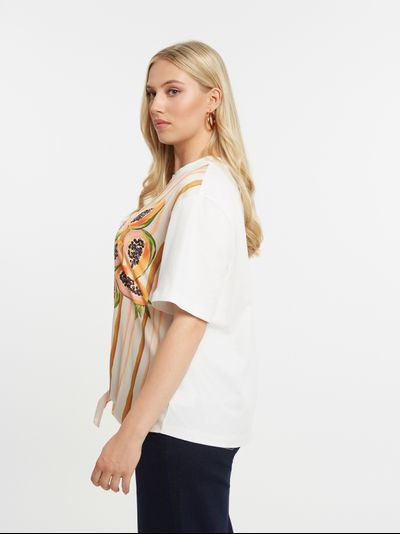 Женская футболка с принтом