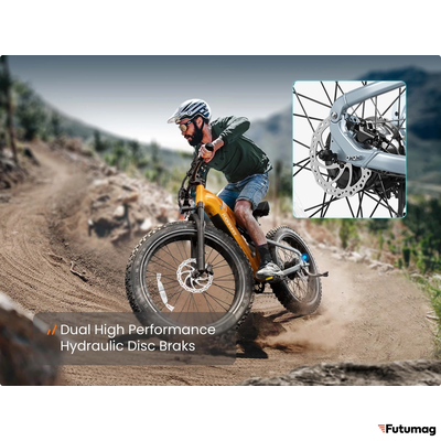 Электровелосипед PUCKIPUPPI BEAGLE оранжевый