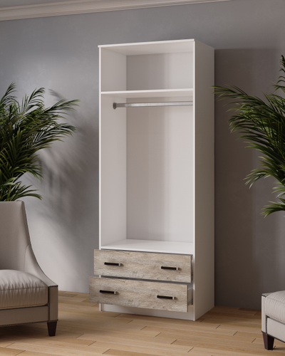 Шкаф Лагуна 0.8 с антресолью дуб юкон (ТЭКС)