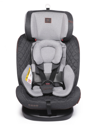 Автокресло Baby Care Shelter 0-36кг, IsoFix, поворотная база 360, Grey / Light Grey