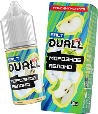 DUALL EXTRA SALT (STRONG) 30ml - МОРОЗНОЕ ЯБЛОКО