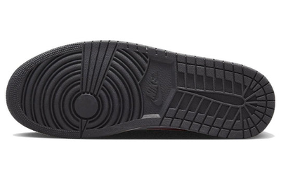 мужские кроссовки Nike Air Jordan 1 Mid Bred Toe 554724-079 подошва